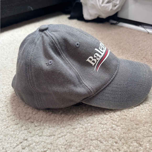 Balenciaga Other - Balenciaga Charcoal Baseball Cap
